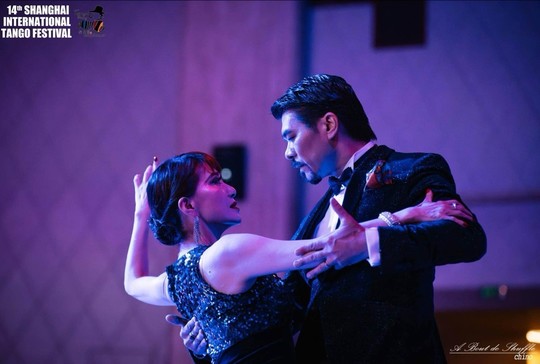 【値下げしました】アルゼンチンタンゴドレス　ダークブルー ベルベット 美しいタンゴドレス1 – タンゴの魅力【8】 – Studio TANGUERA